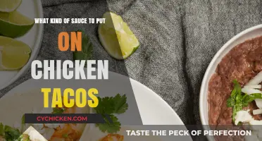 Perfect Chicken Taco Sauces: Creamy, Spicy, or Tangy Toppings to Try