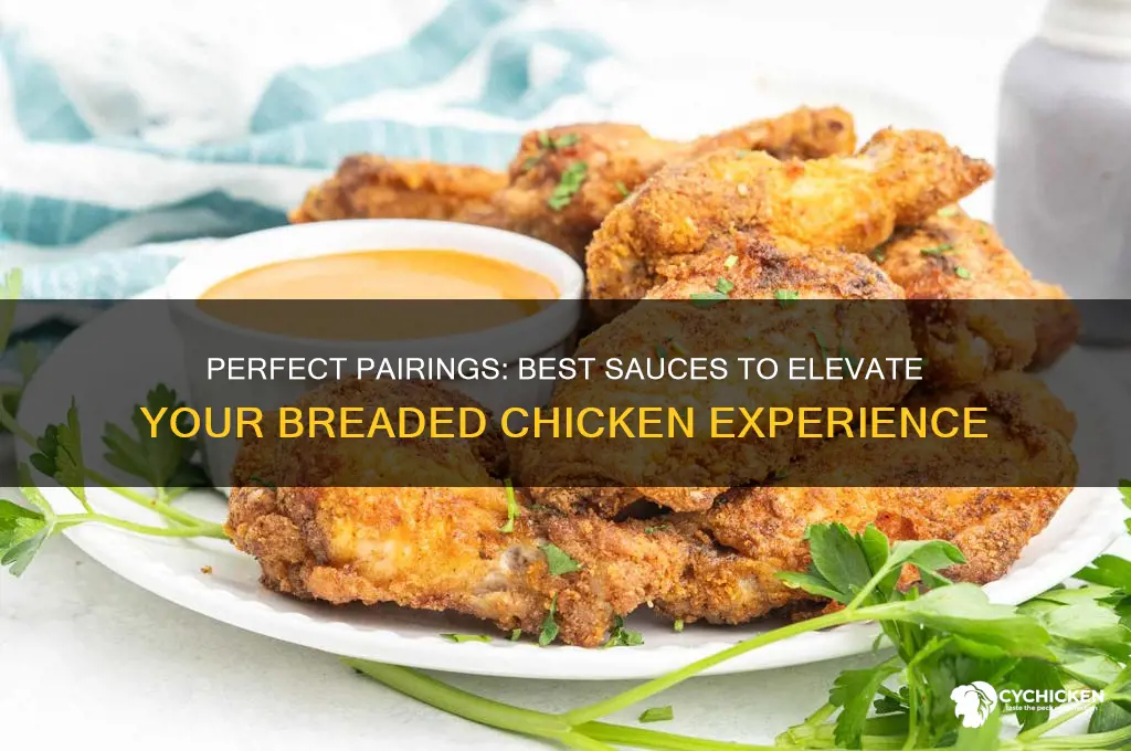 what kind of sauces go with breaded chicken