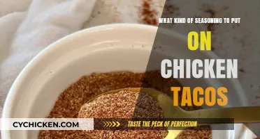 Chicken Tacos: Spicing it Right