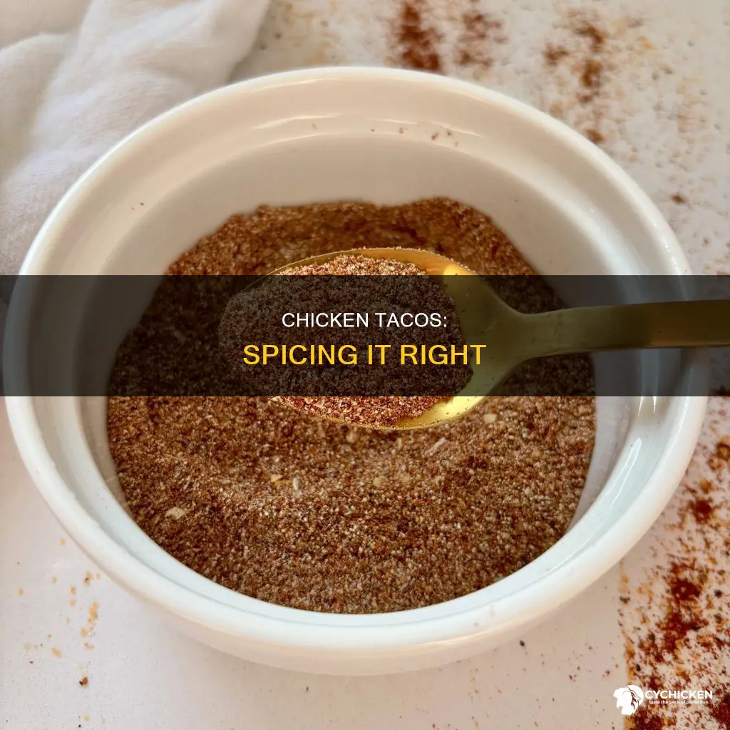 what kind of seasoning to put on chicken tacos