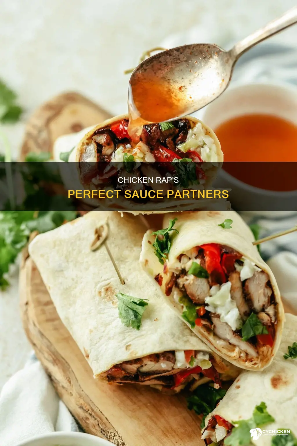 what kind of souce goes best with chicken rap