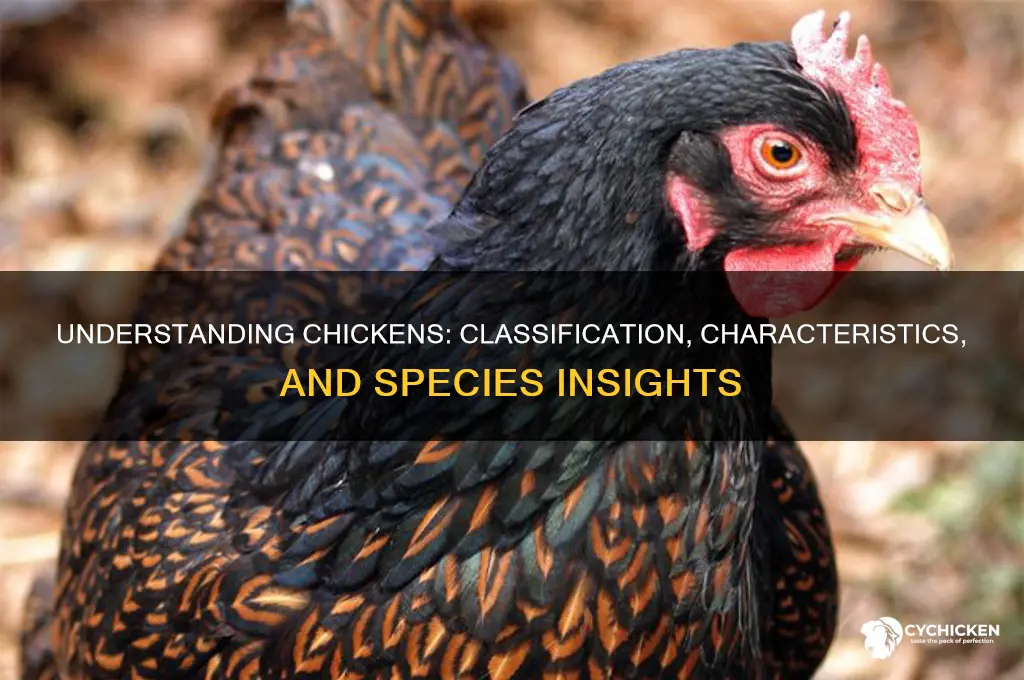 what kind of species is a chicken