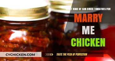 Sun-dried tomatoes for 'Marry Me Chicken' perfection