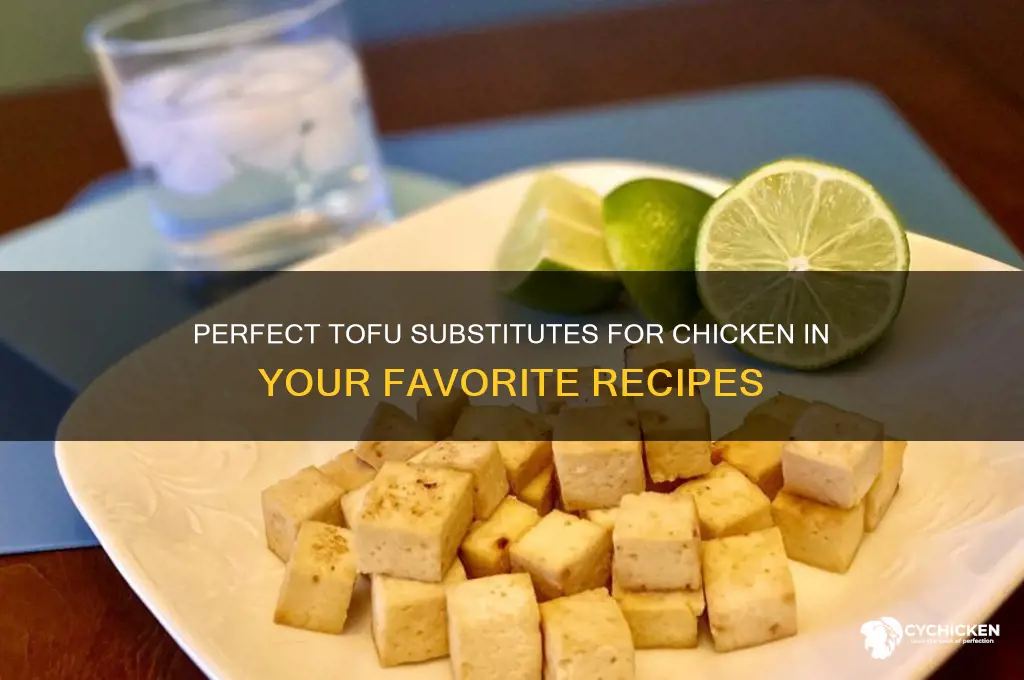 what kind of tofu to substitute chicken