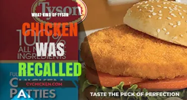 Tyson Chicken Recall Alert: Which Products Were Affected?