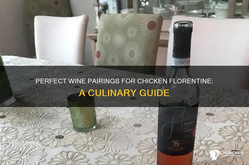 what kind of wine for chicken florentine