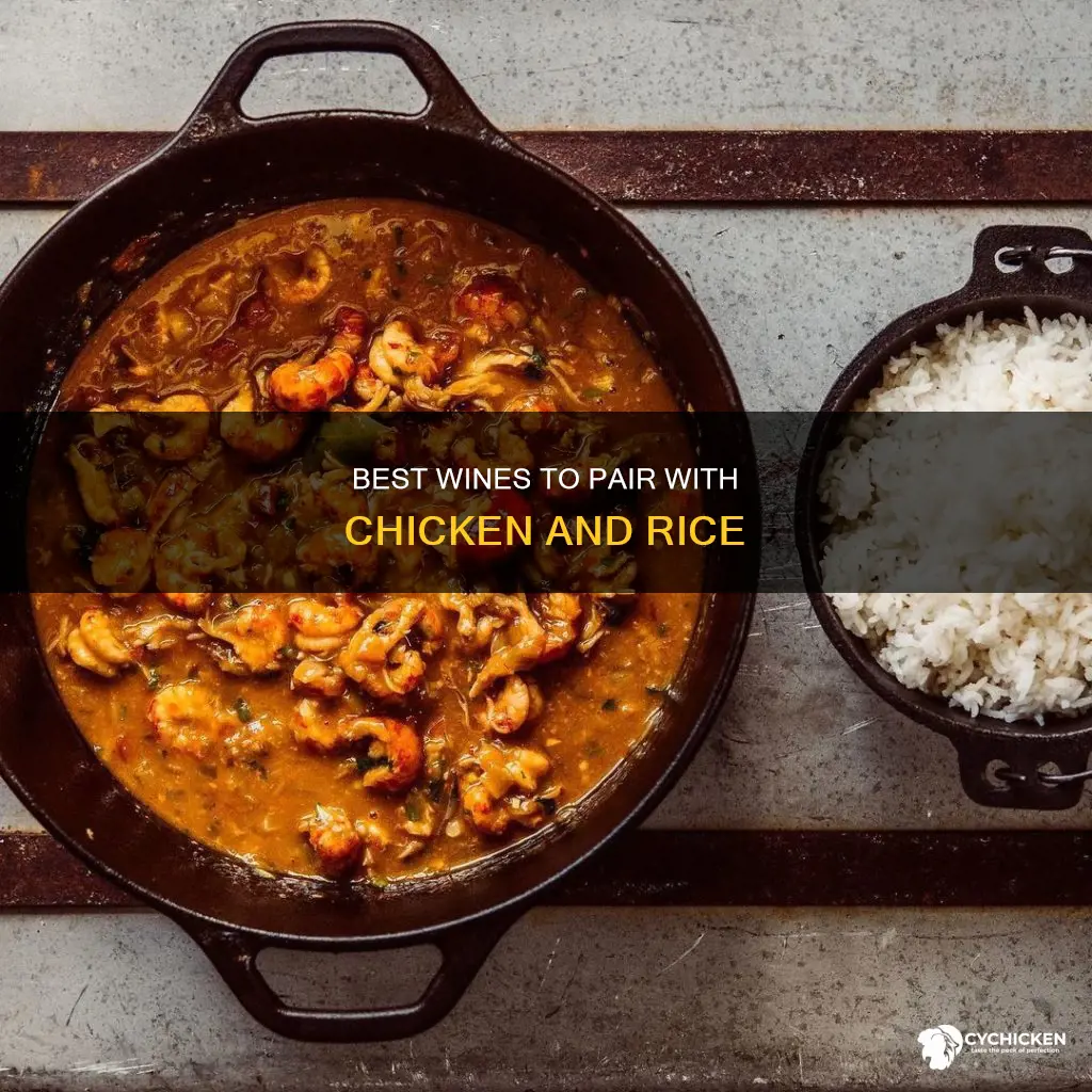 what kind of wine goes with chicken and rice