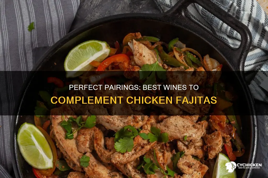 what kind of wine goes with chicken fajitas