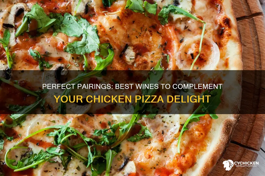 what kind of wine goes with chicken pizza