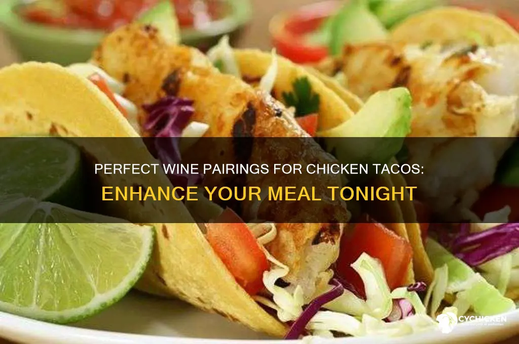 what kind of wine with chicken tacos