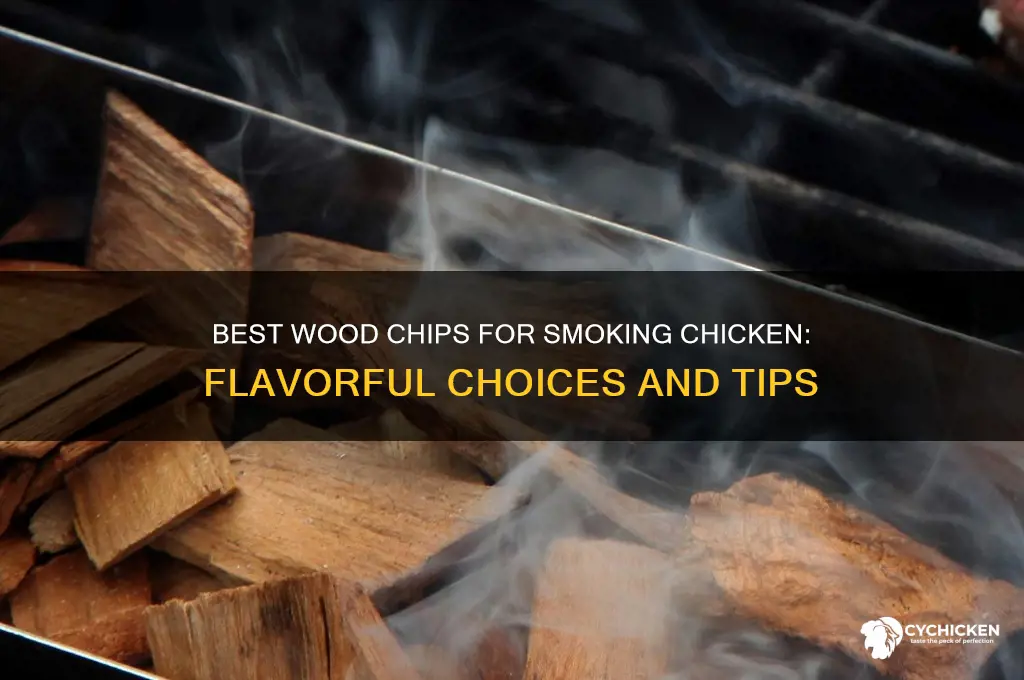 what kind of wood chips to smoke chicken