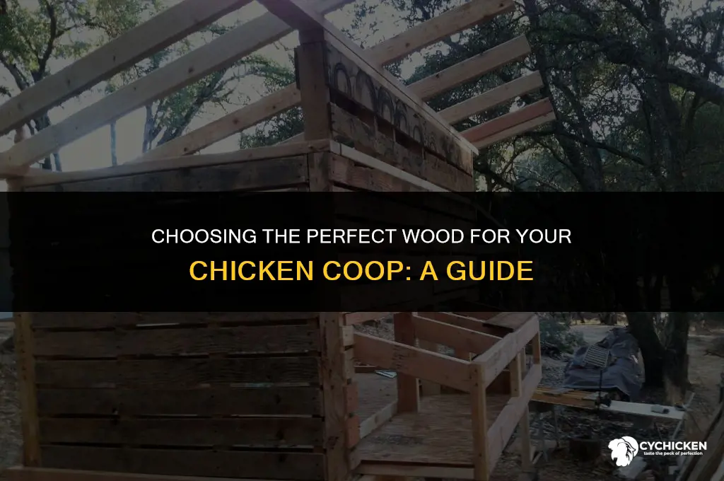 what kind of wood for a chicken coop