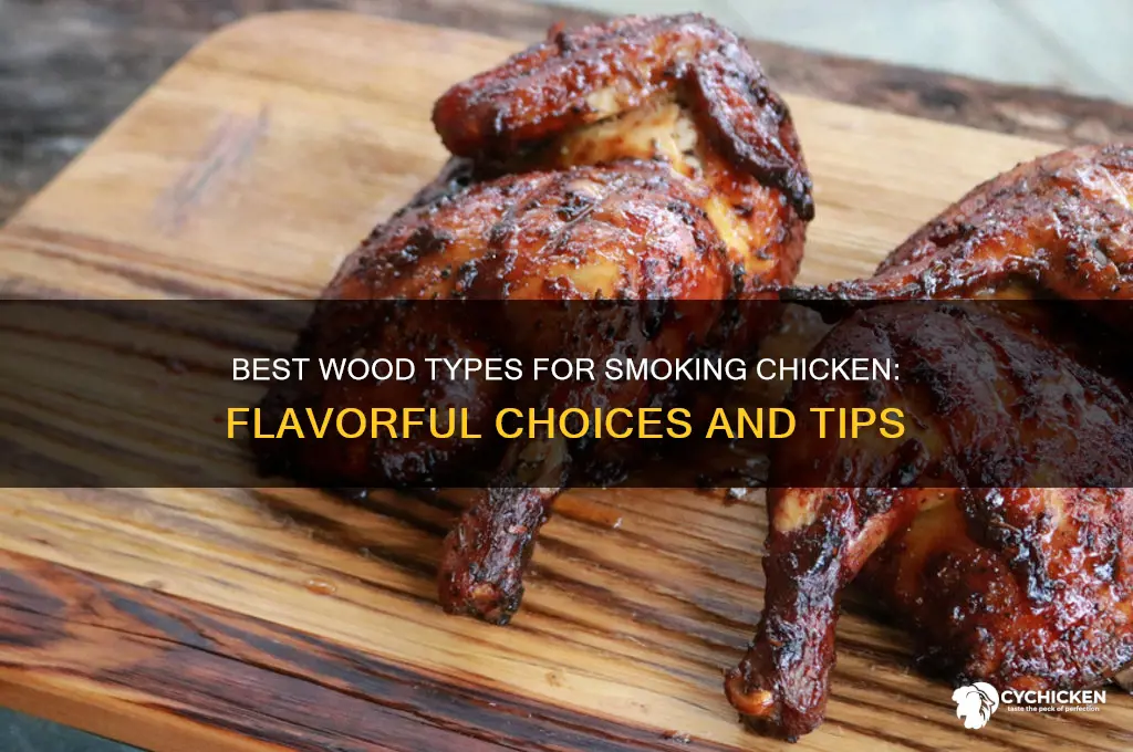 what kind of wood for smoking chicken