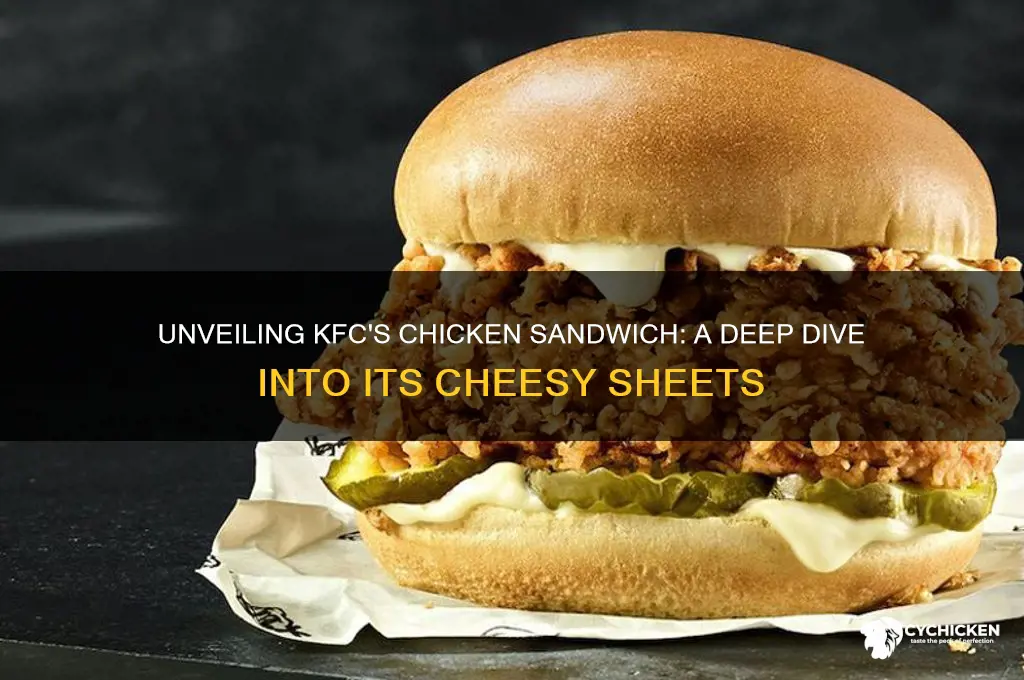what kind of xheetis were on the kfc chicken sandwich