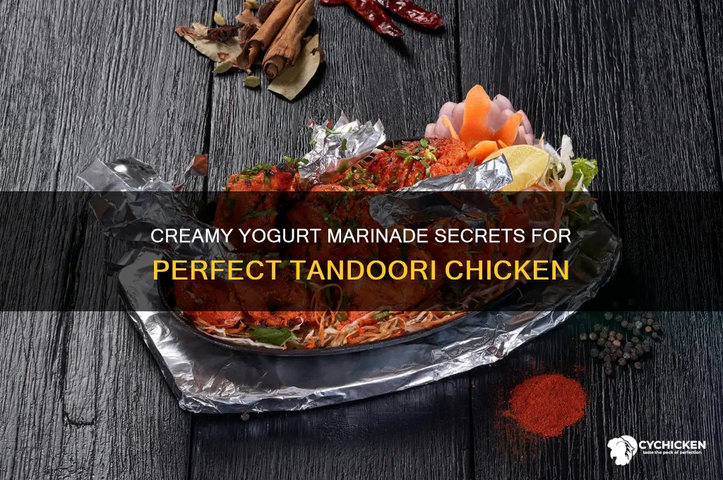 what kind of yogurt marinade tandoori chicken