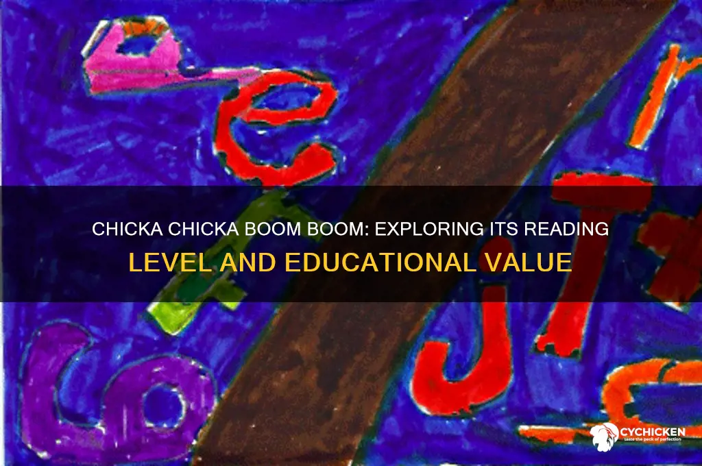 what level is chicka chicka boom boom book