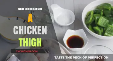 Unveiling the Mystery: What Liquid is Inside a Chicken Thigh?