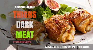 Why Chicken Thighs Are Dark Meat: Science Behind the Flavor