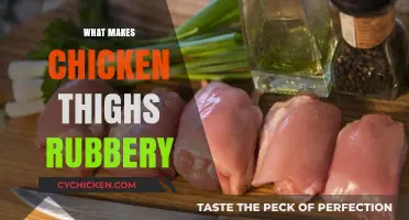 Why Chicken Thighs Get Rubbery: Common Mistakes and Solutions