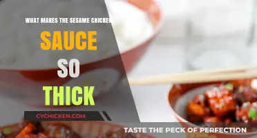 The Secret Behind Sesame Chicken Sauce's Perfectly Thick Consistency