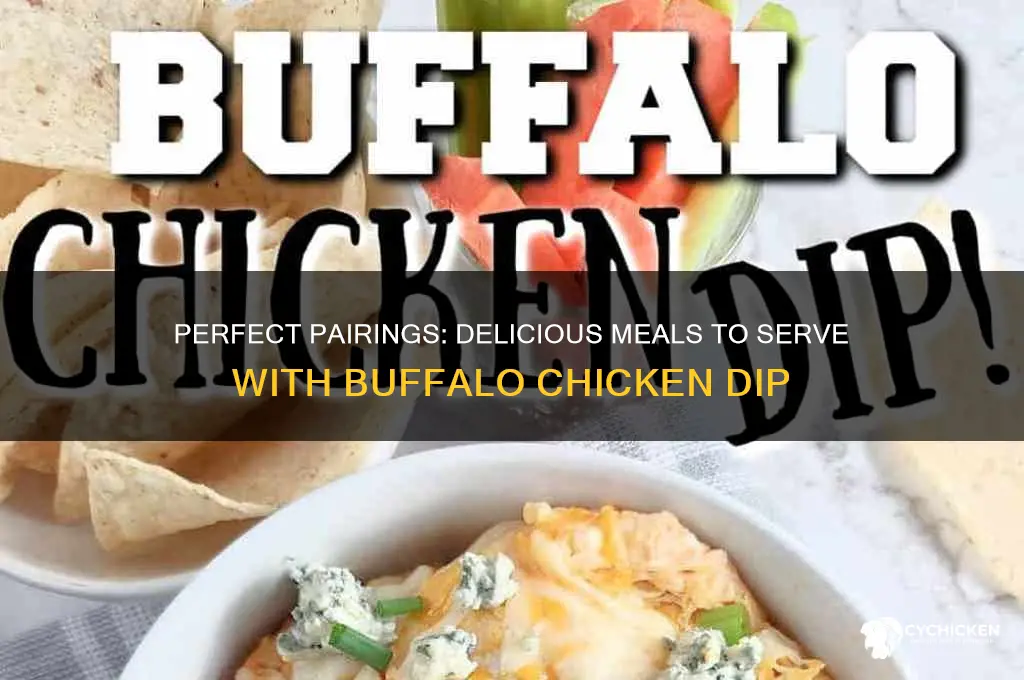 what meal goes with buffalo chicken dip
