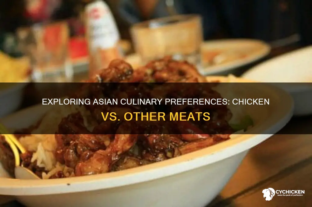 what meat do asians like more on chicken