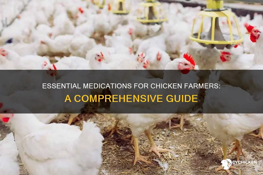 what medicine are given to chicken farmers