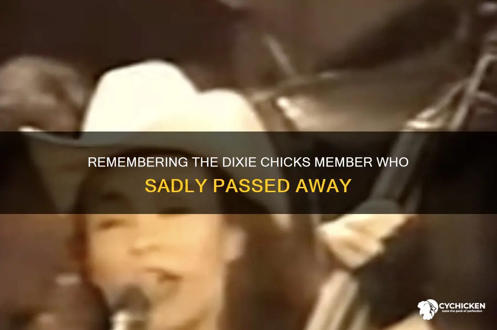 what member of the dixie chicks passed away