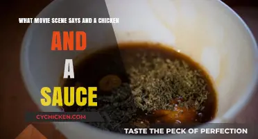 Unraveling the Meaning Behind the Chicken and Sauce Movie Scene