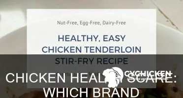 what name brand of chicken has a health scare recently