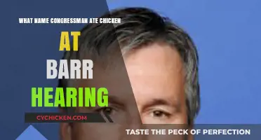 Congressman's Chicken Snack During Barr Hearing Sparks Online Debate