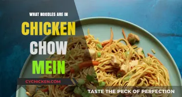 Discover the Noodles Used in Classic Chicken Chow Mein