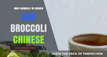 Exploring Traditional Ingredients in Classic Chicken and Broccoli Chinese Dish