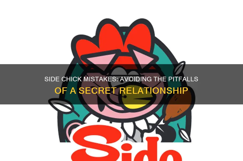 what not to do as a side chick