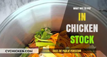 Avoid These Mistakes: What Not to Put in Chicken Stock