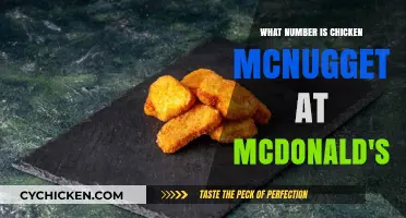 How Many Chicken McNuggets Does McDonald's Offer on Their Menu?