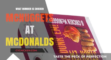 How Many Chicken McNuggets Are on McDonald's Menu?