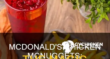 what number is the 10 piece chicken mcnuggets at mcdonald