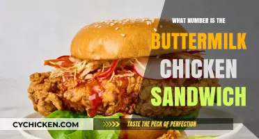Buttermilk Chicken Sandwich: Unveiling Its Iconic Menu Number and Why It Matters