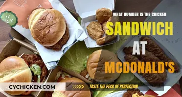 McDonald's Menu Mystery: Which Number is the Chicken Sandwich?
