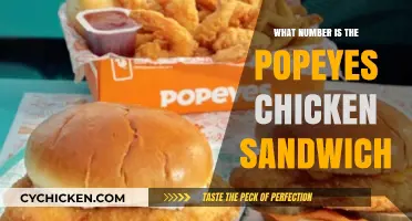 Popeyes Chicken Sandwich: Unveiling Its Iconic Menu Number and Craze