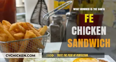 Discover the Santa Fe Chicken Sandwich Number on the Menu