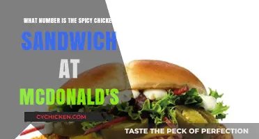 McDonald's Spicy Chicken Sandwich: Menu Number and Ordering Tips