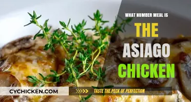 Discovering Asiago Chicken's Meal Number: A Tasty Mystery Unveiled