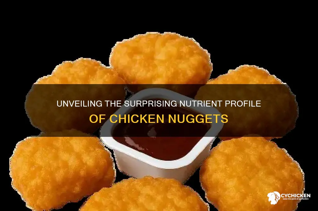 what nutrient is found in chicken nuggets
