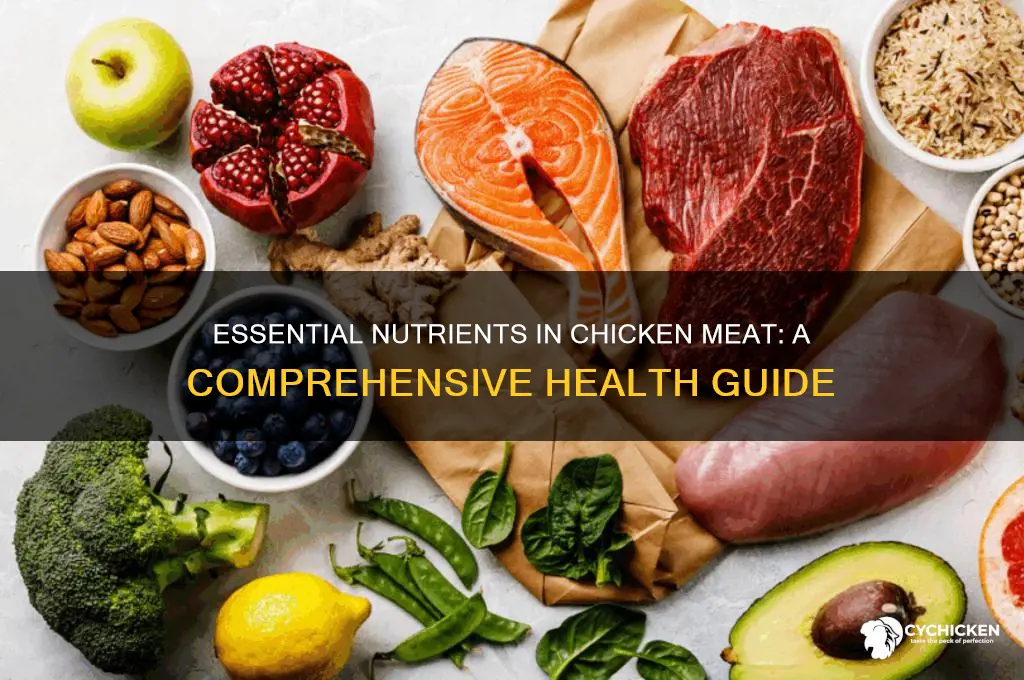 what nutrients are found in chicken meat