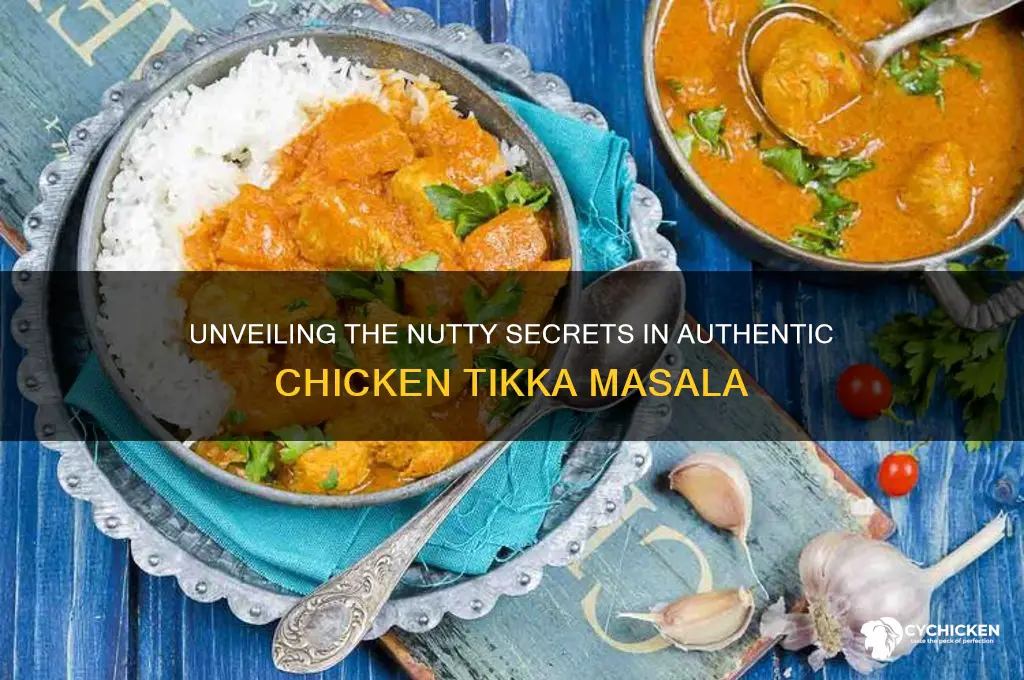 what nuts are in chicken tikka masala