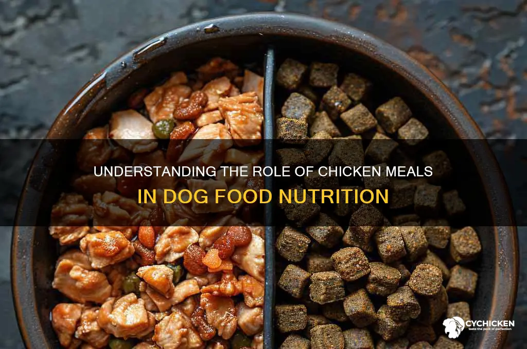 what oa chicken meal in dog food