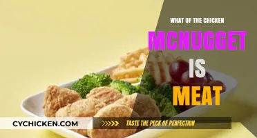 Unveiling the Truth: How Much Meat is in a Chicken McNugget?