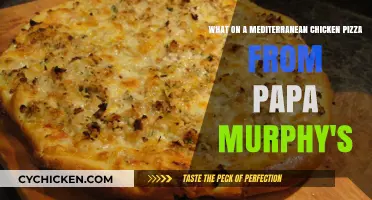 Papa Murphy's Mediterranean Chicken Pizza: What's on it?